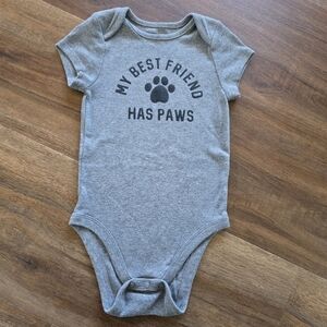 🐾My Best Friend Has Paws Baby Onesie SIZE: 24 Months🐾